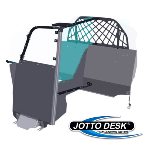 2021+ Dodge Durango Single Cell Lite Prisoner Transport System-Jotto Desk